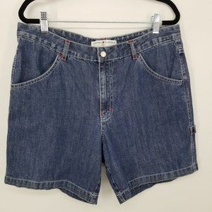 Vintage Tommy Hilfiger Denim Carpenter Womens Jean Shorts 8